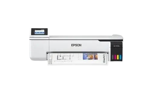Proyector Epson 3170X en vista frontal mostrando detalles y parte impresa